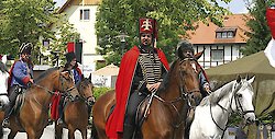 Trenck der Pandur erobert Spiegelau in Bayern